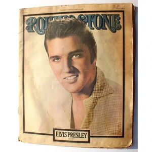 Vtg ROLLING STONE MAGAZINE Elvis Presley September 22,1977 #248 Newspaper